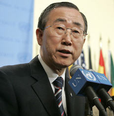 Ban Ki-moon - Secrétaire général de l'ONU